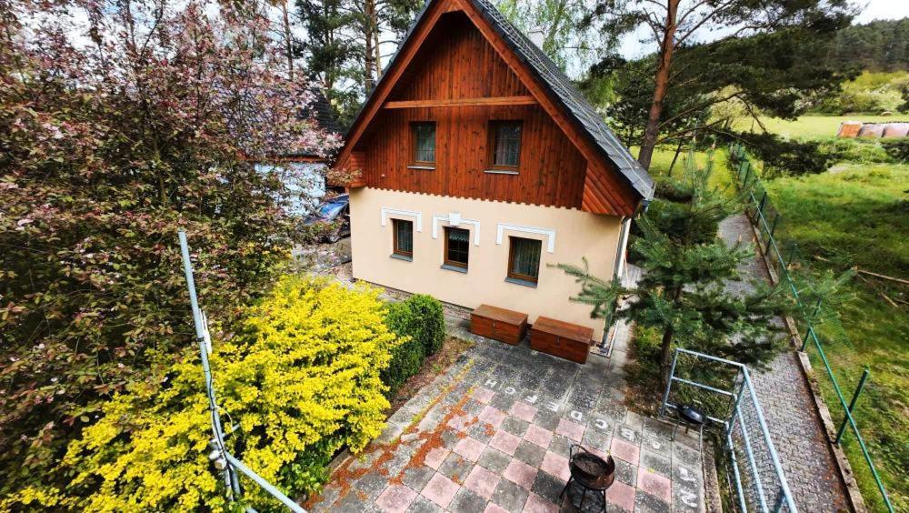 Chaty Kolodeje - Ubytovani U Reky V Soukromem Arealu-Orange Kolodeje nad Luznici Esterno foto